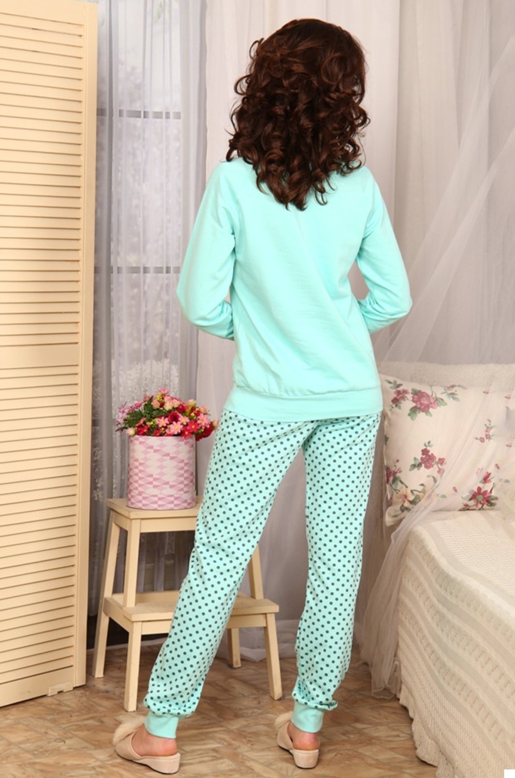 Пижама комбинезон женская обтягивающая