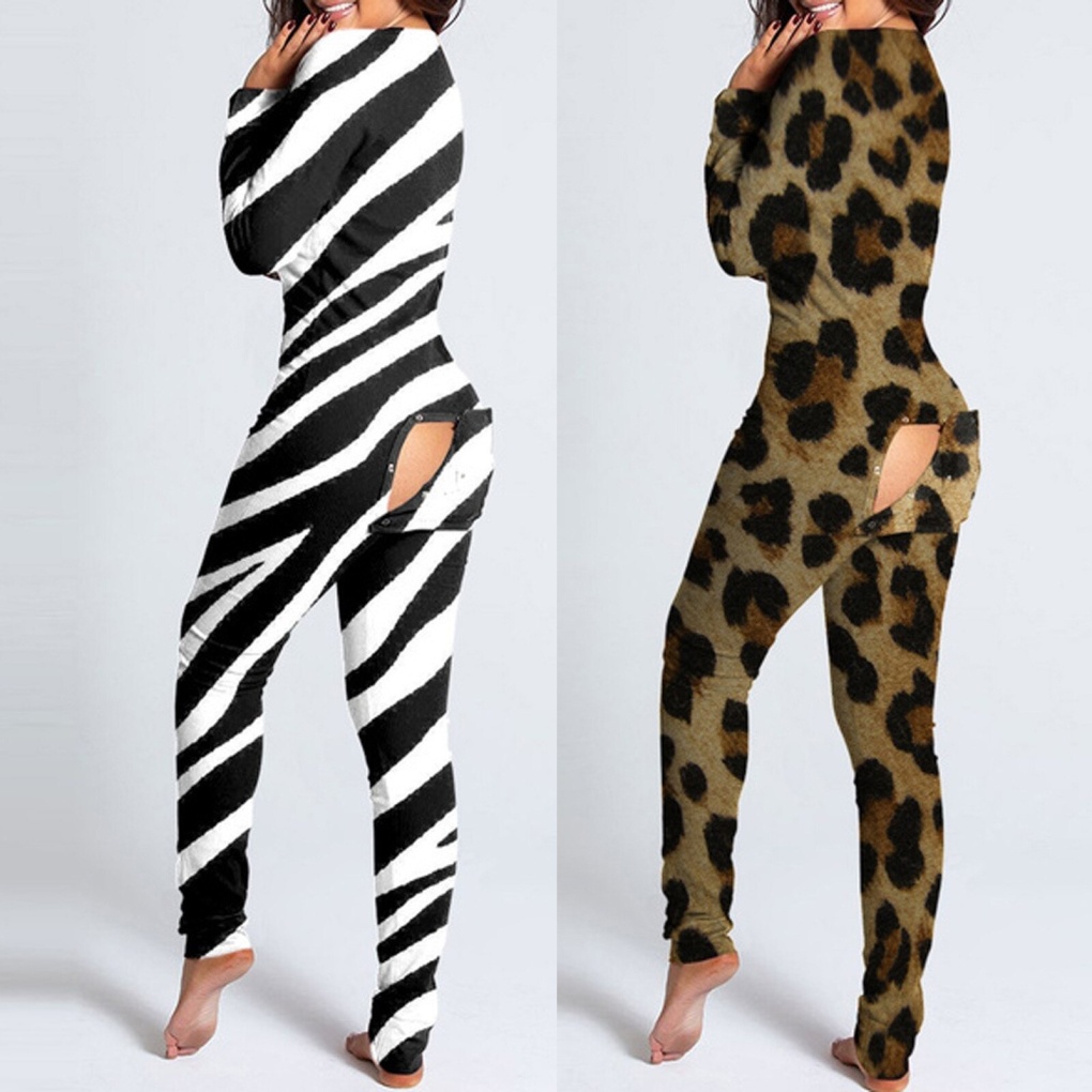 Пижама с карманом на попе женская