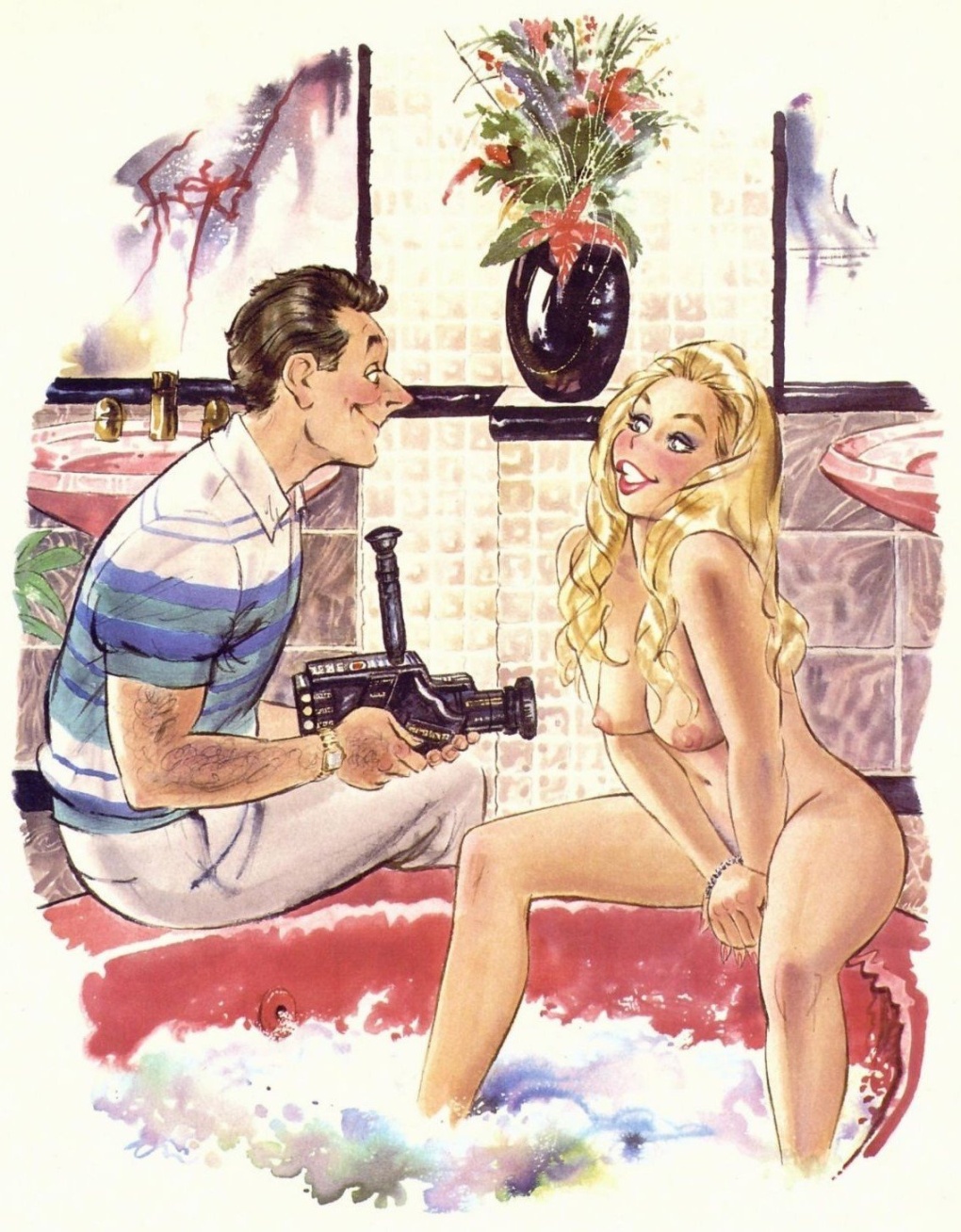 Старинные порнографические Гравюры