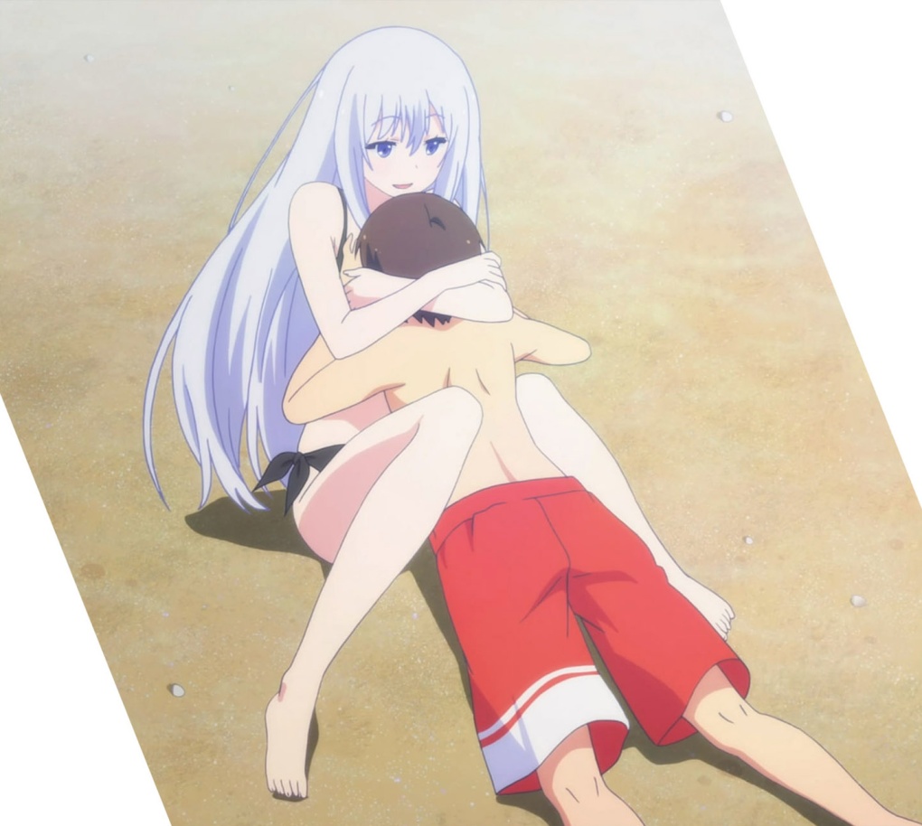 Хентай большие сиськи белые волосы