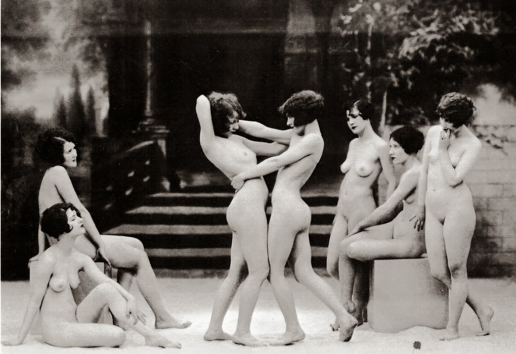 Ретро волосатые киски баб