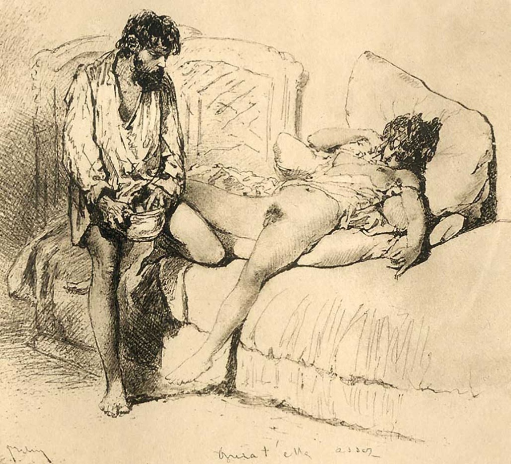 Михай Зичи гомоэротика