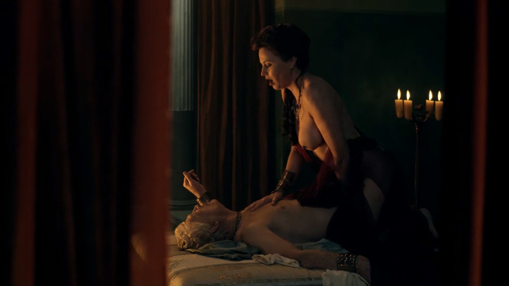 Спартак боги арены Люси Лоулесс голая