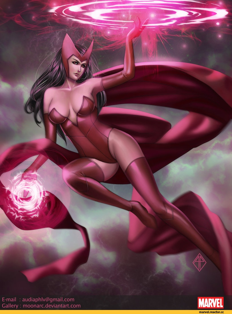 Ванда алая ведьма голая