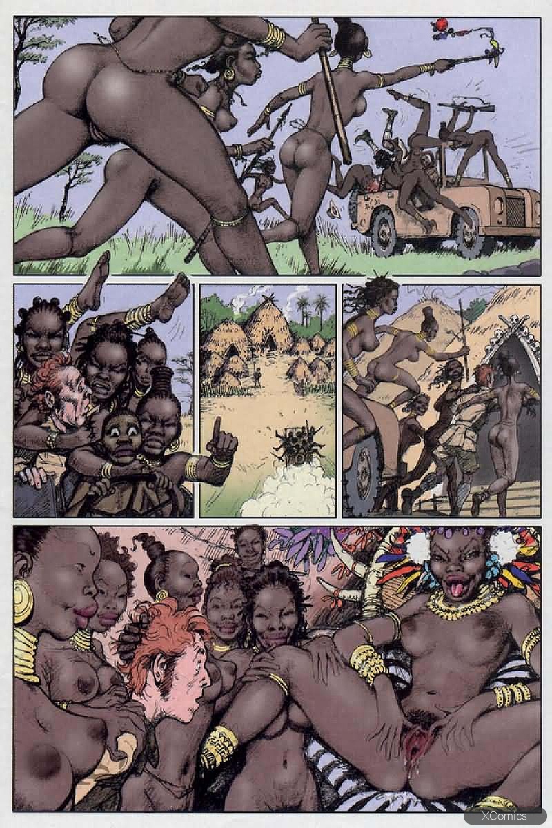 Эротические комиксы африканские племена