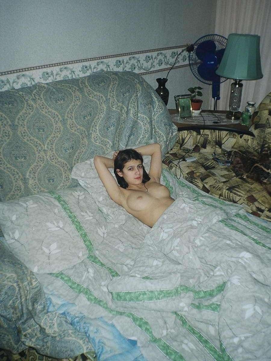 Сельский гламур с голой грудью