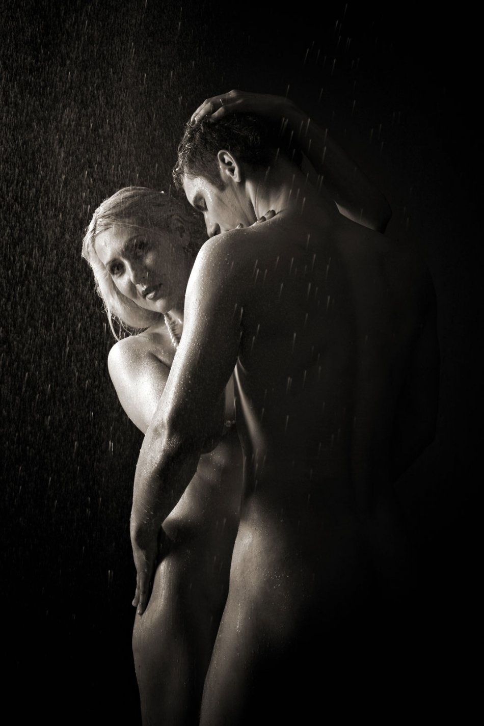 Парная фотосессия в стиле ню