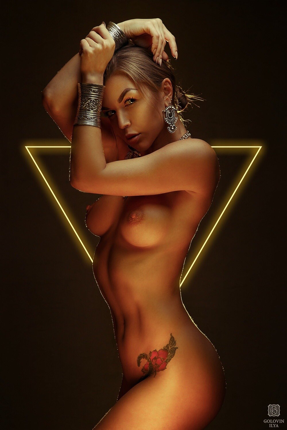 Фотомодель ню Анна Грейс