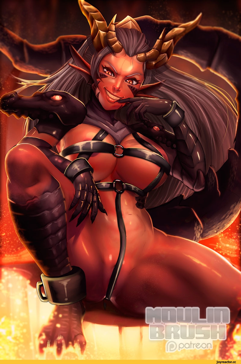 Голые демонические женщины