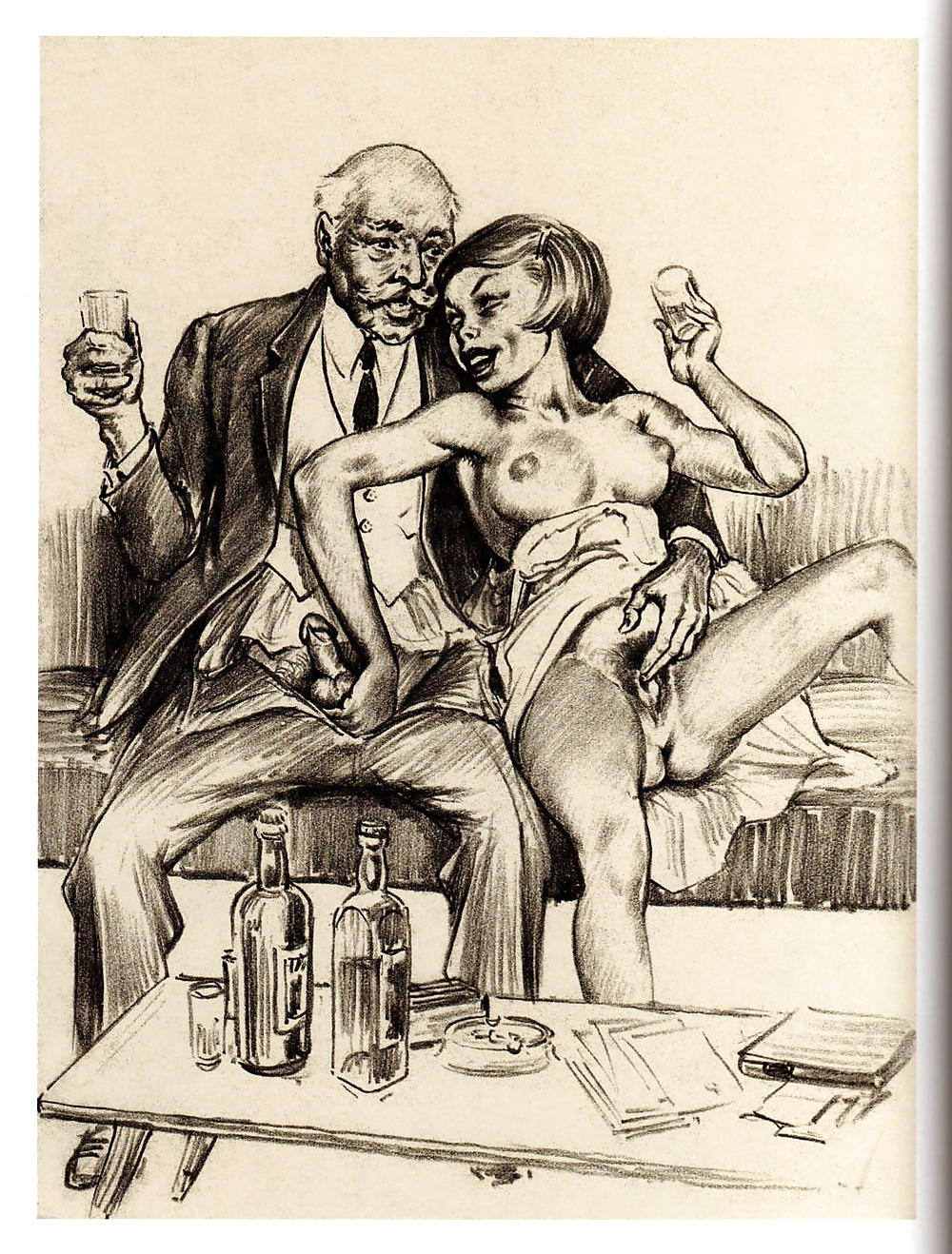 Порнографические рисунки