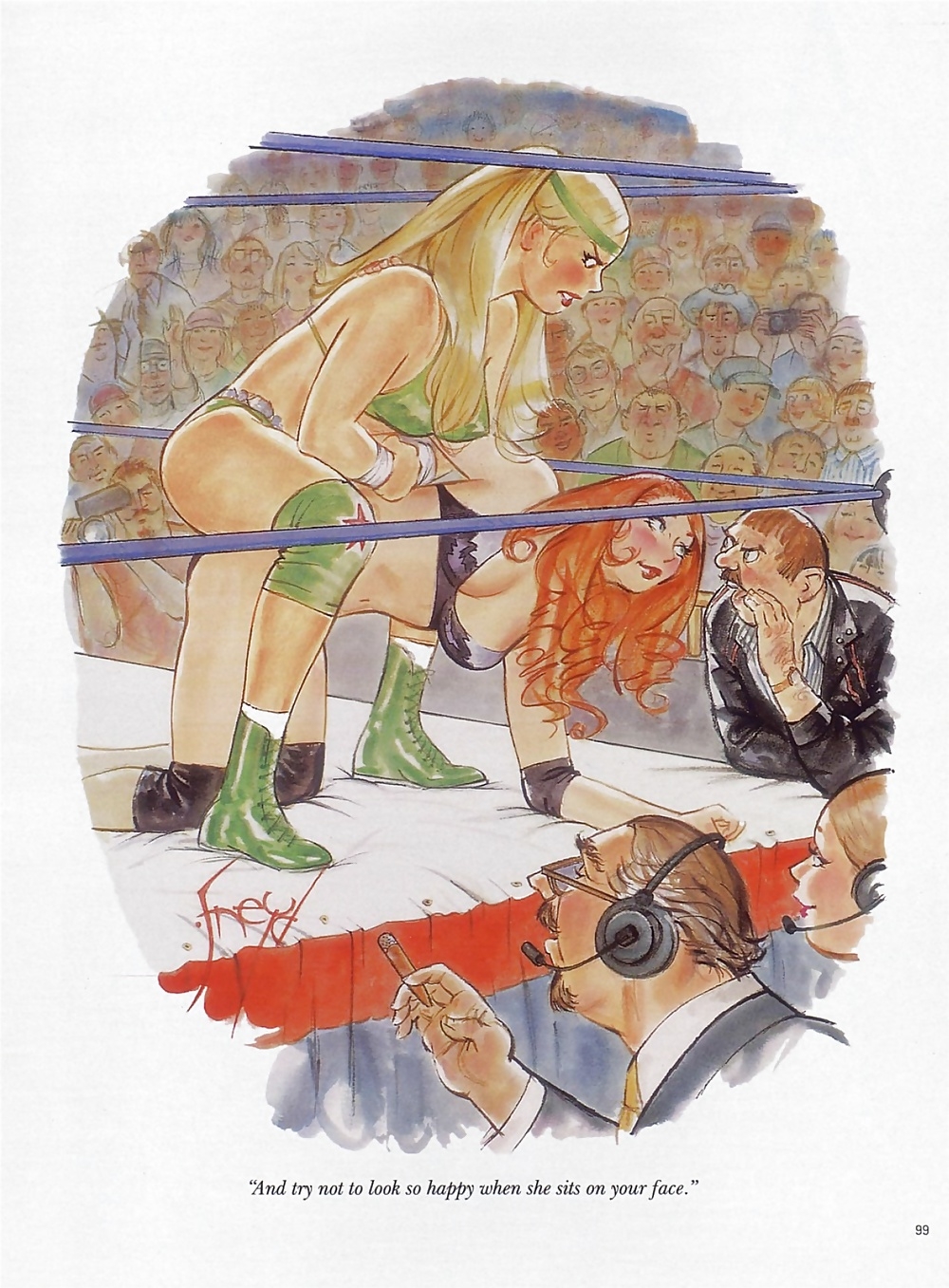 Эротические иллюстрации к русским сказкам