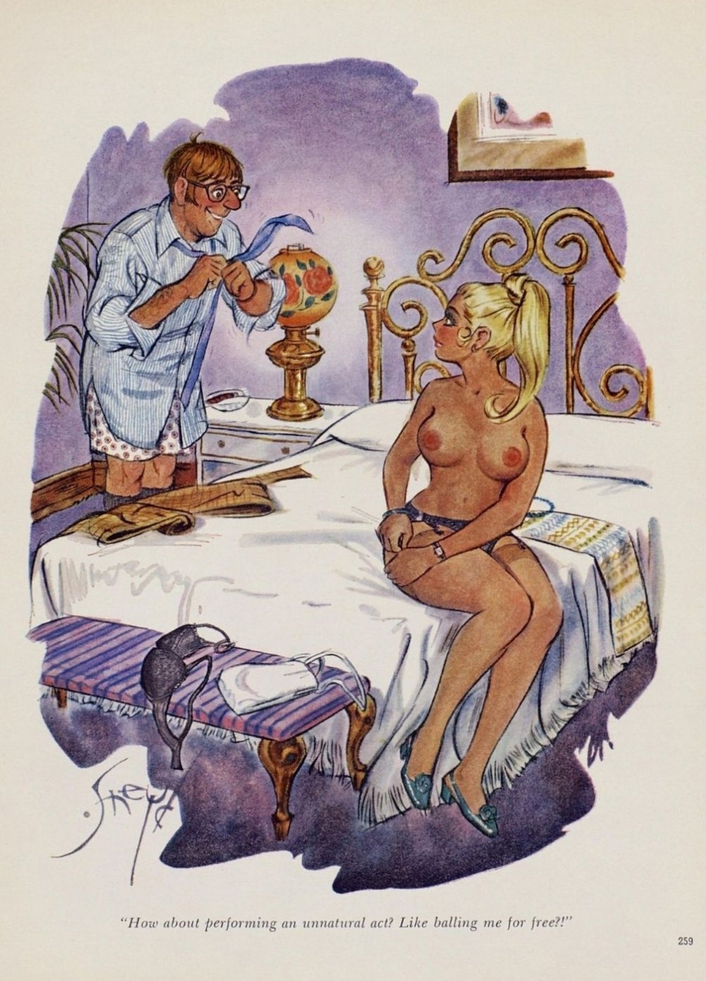 Эротические карикатуры