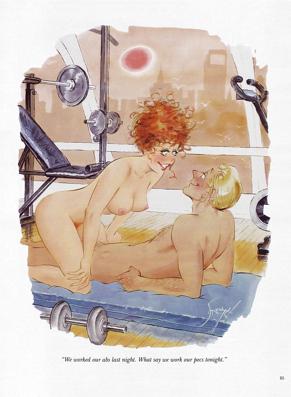 Карикатура извращения