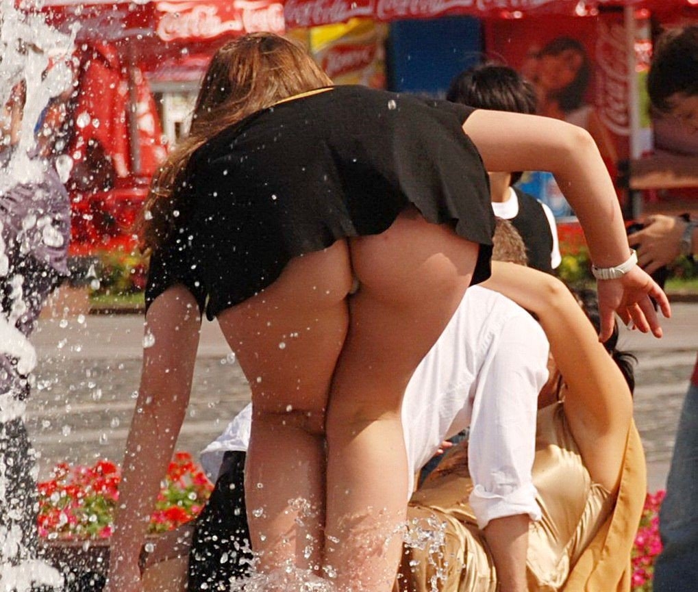 Засветилась без трусиков