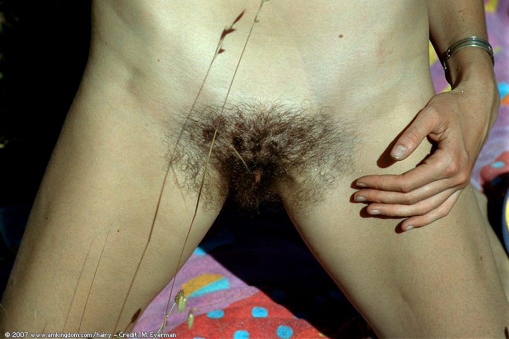 Красивый волосатый лобок