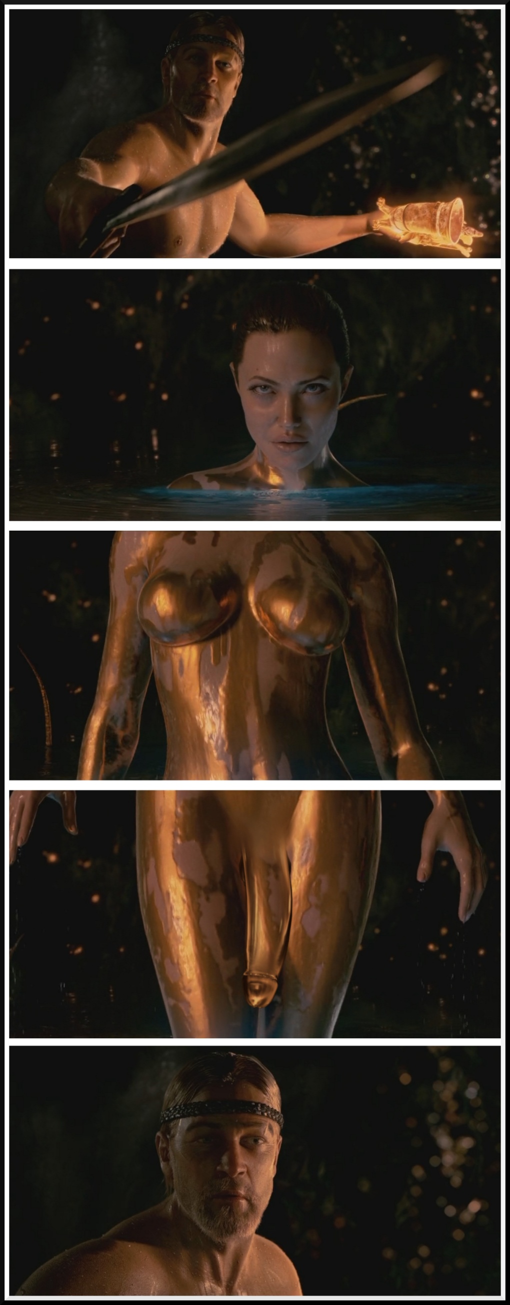 Анджелина Джоли nude Beowulf