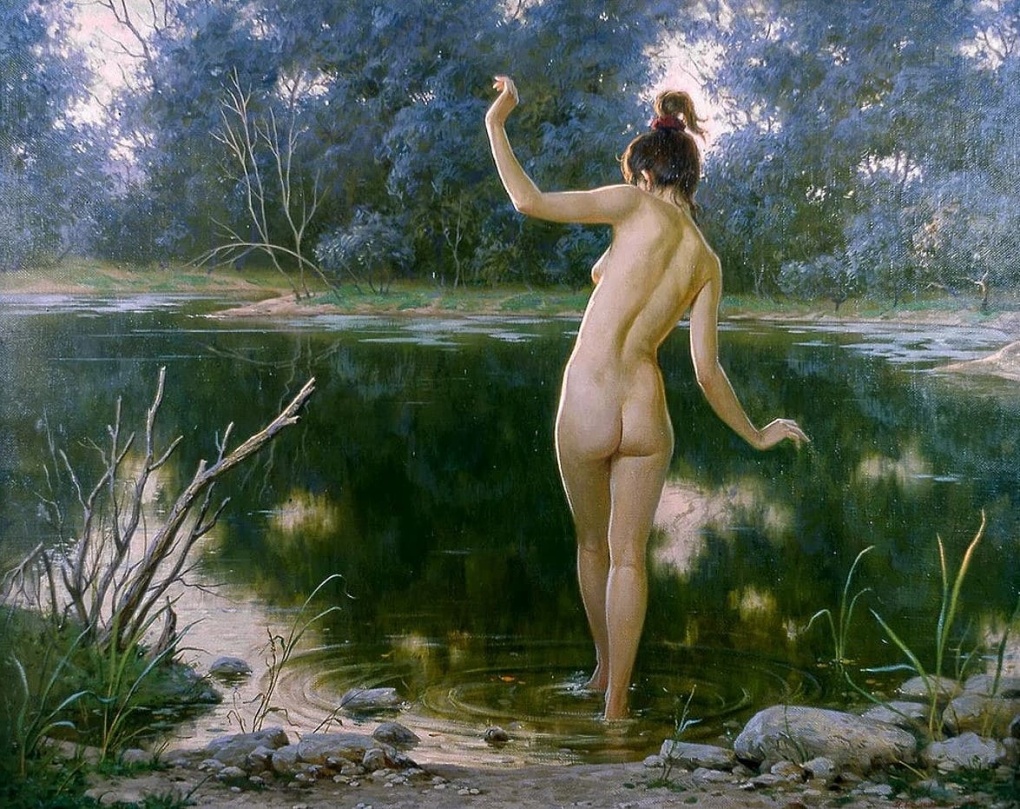 Игорь Белковский Купальщица