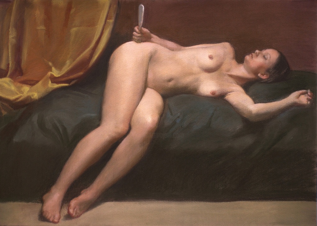 Художник nude Олег Калитеня