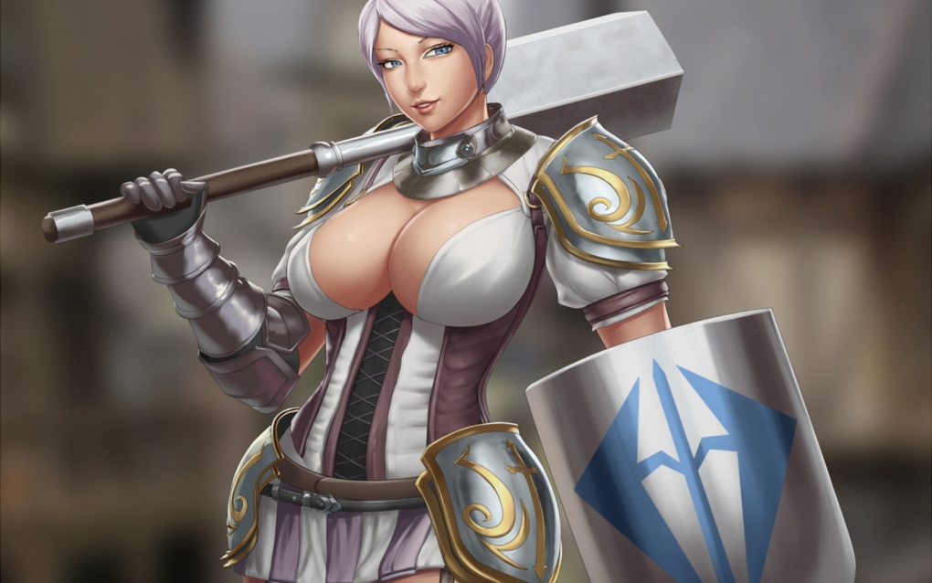 Девушки в доспехах обнаженка