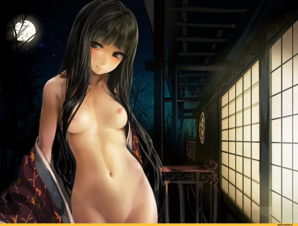 Красивый хентай в душе