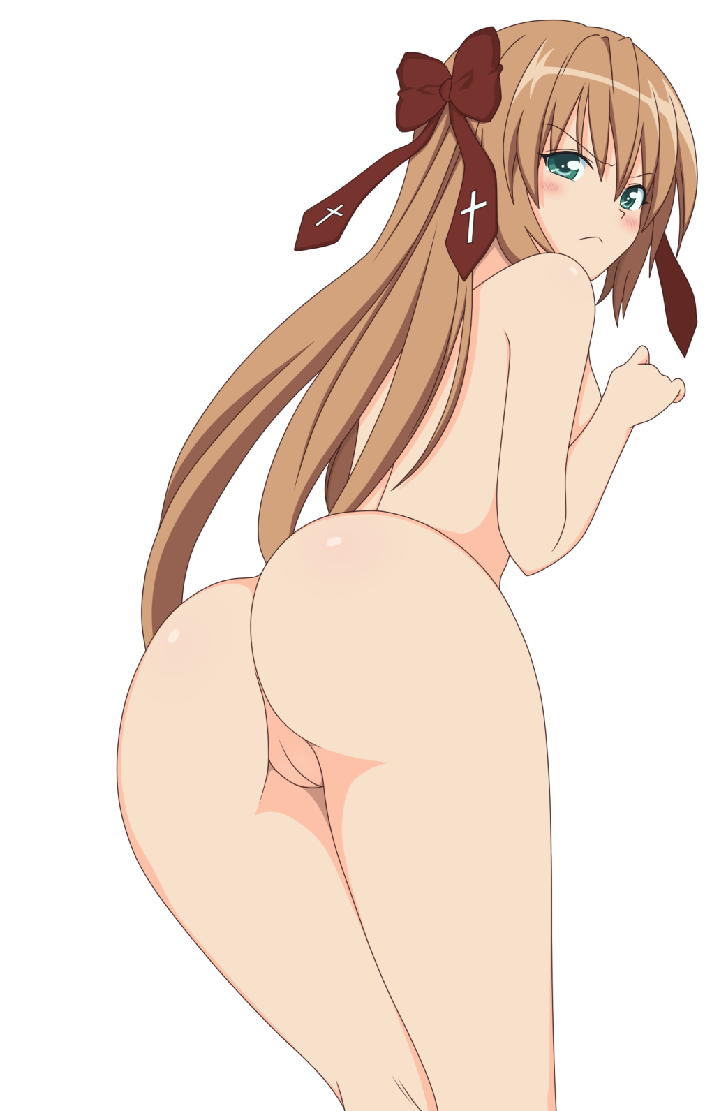 Хентай голые стоят спиной