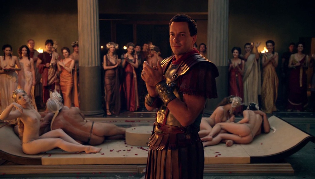 Сериала "Спартак" отрковенные сцены