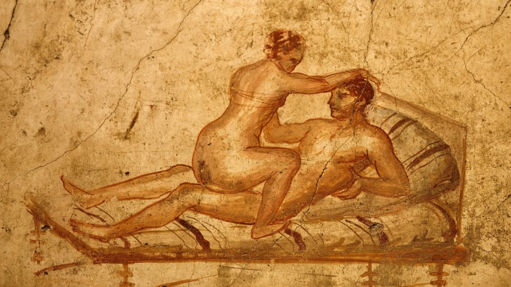 Эротические фрески древнего Египта