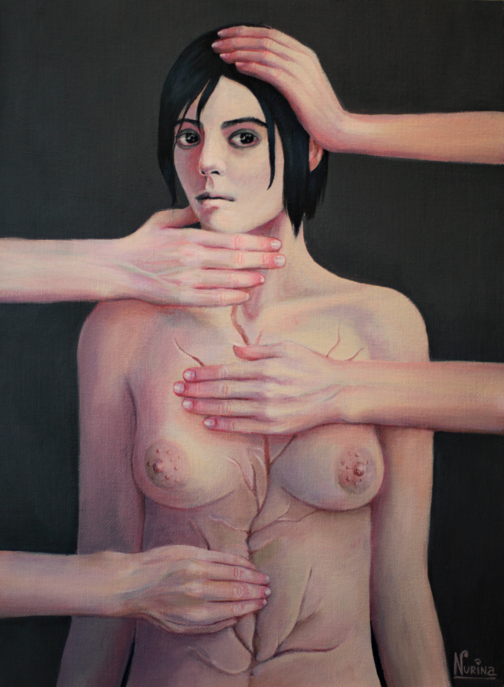 Интимные места женщин голые