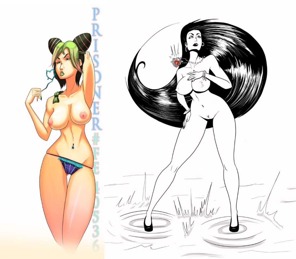 Лиза Лиза Джоджо хентай