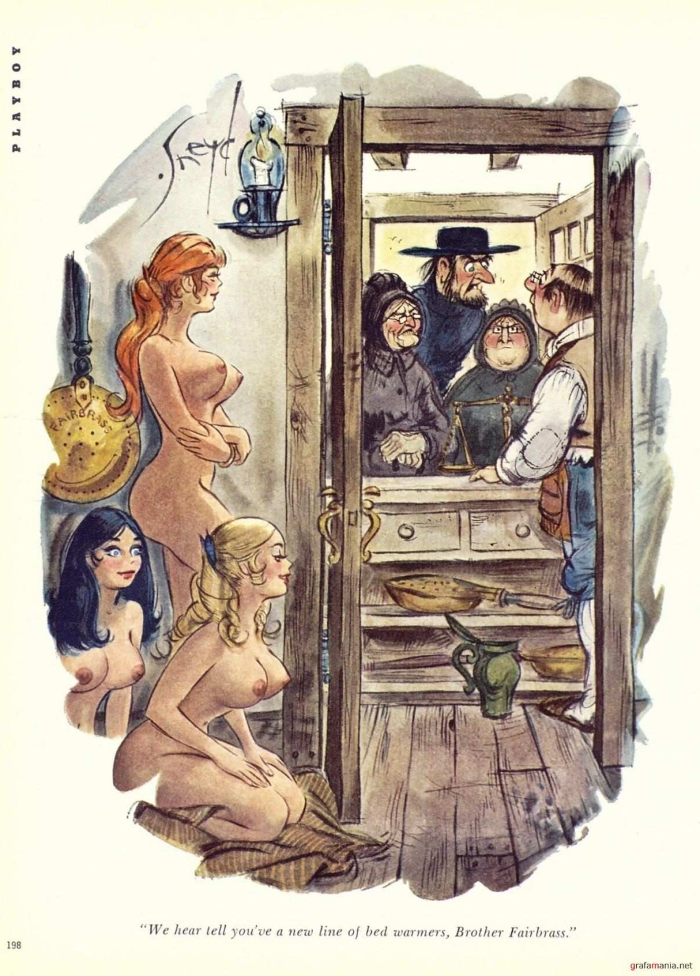 Эротические иллюстрации Веселые