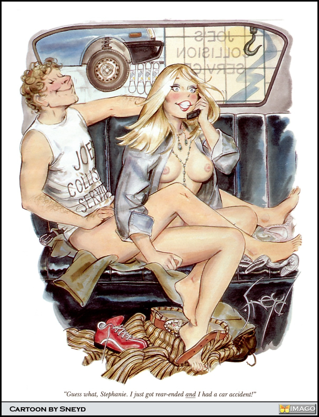 Эротические юмористические иллюстрации