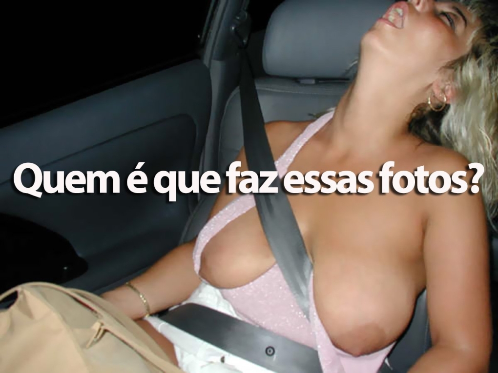 Засветила грудь в авто