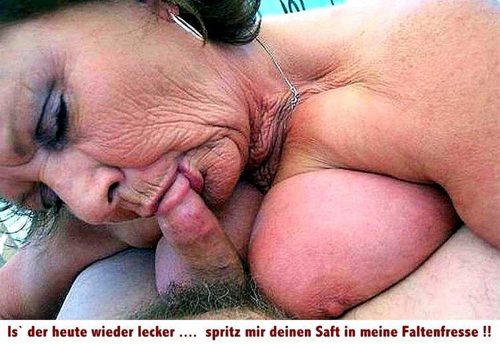 Очень старую бабку в анал