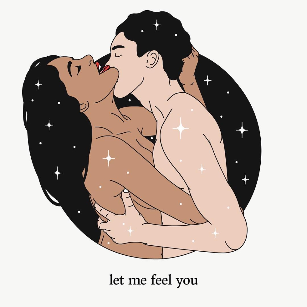 Мультяшный рисунок минета