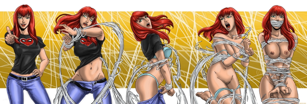 Марвел Мэри Джейн симбиот sex