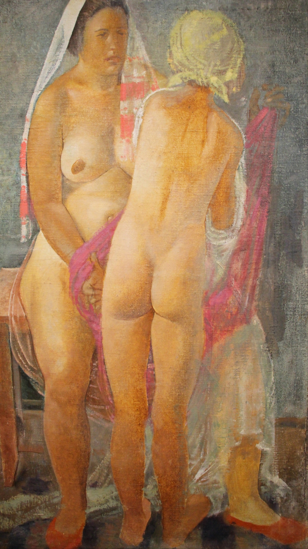 Картина голые женщины в бане