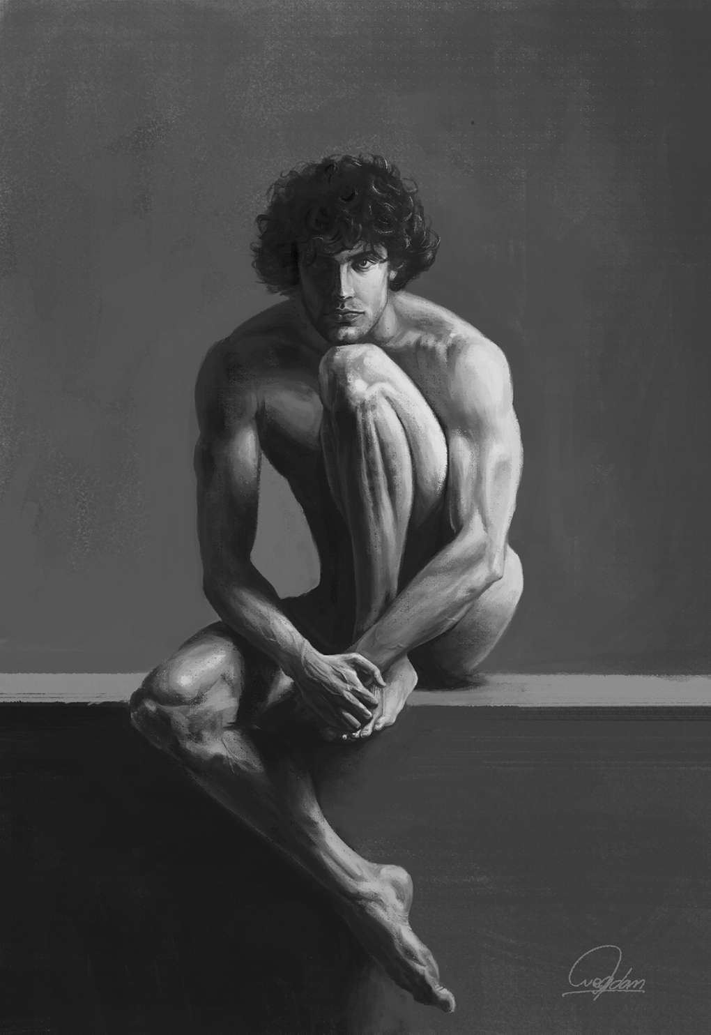 Мужская фотосессия в стиле ню