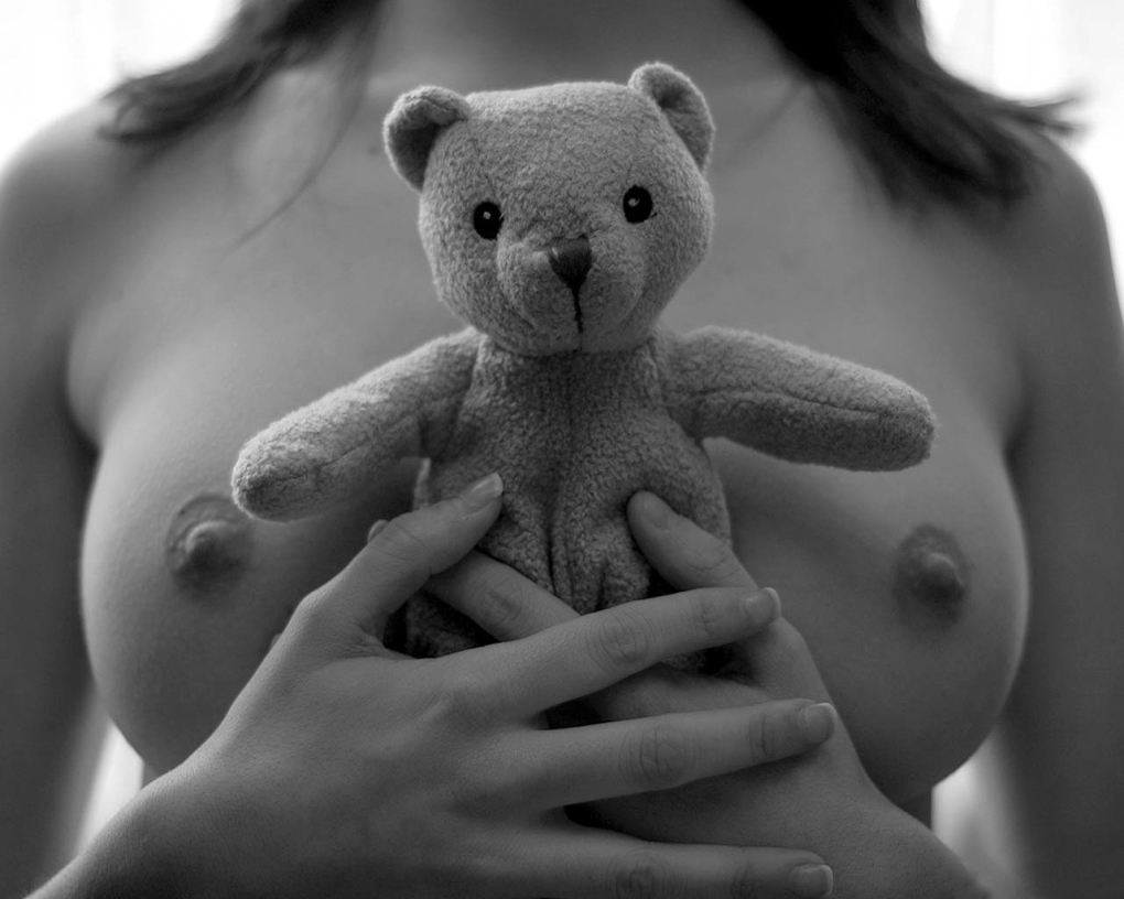 Эротическая фотосессия с медведем