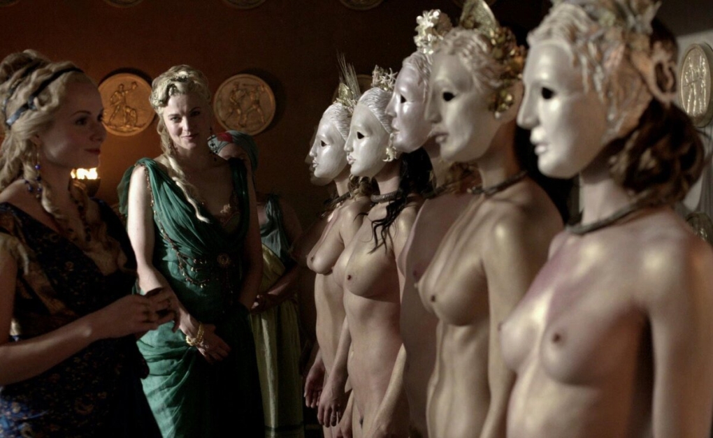 Сериал Спартак кровь и песок эротические сцены