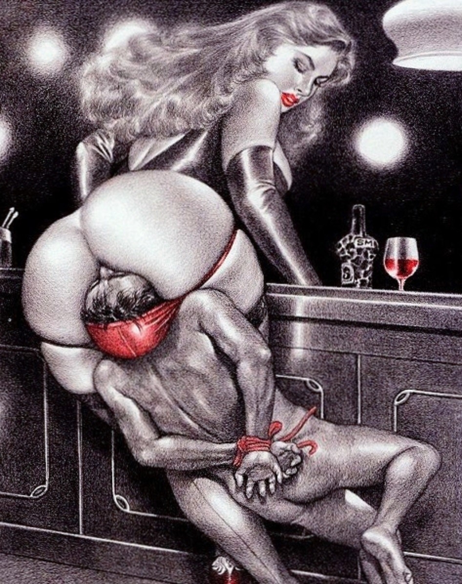 Женское доминирование рисунки