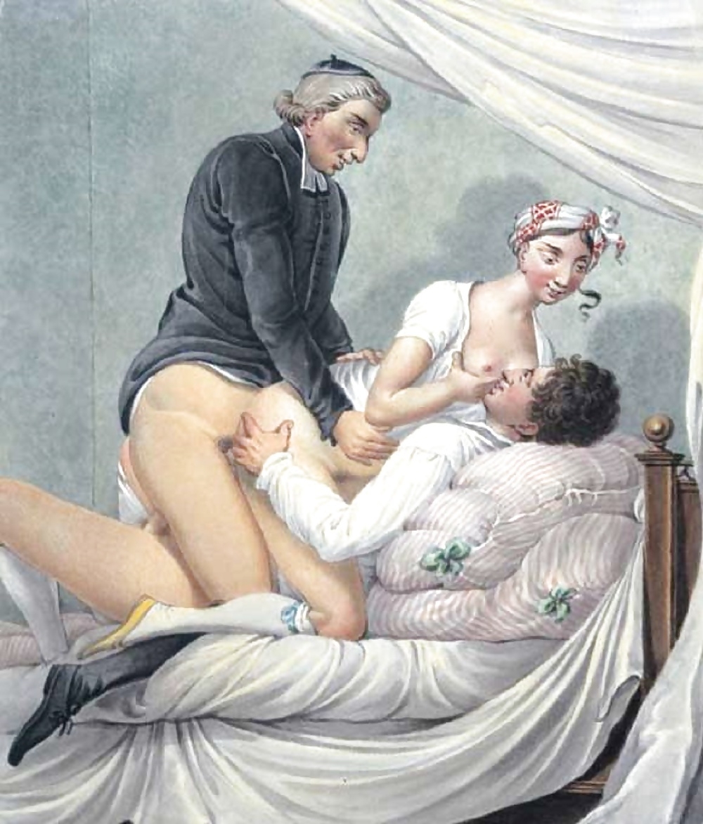 Порнографическая живопись 18 век