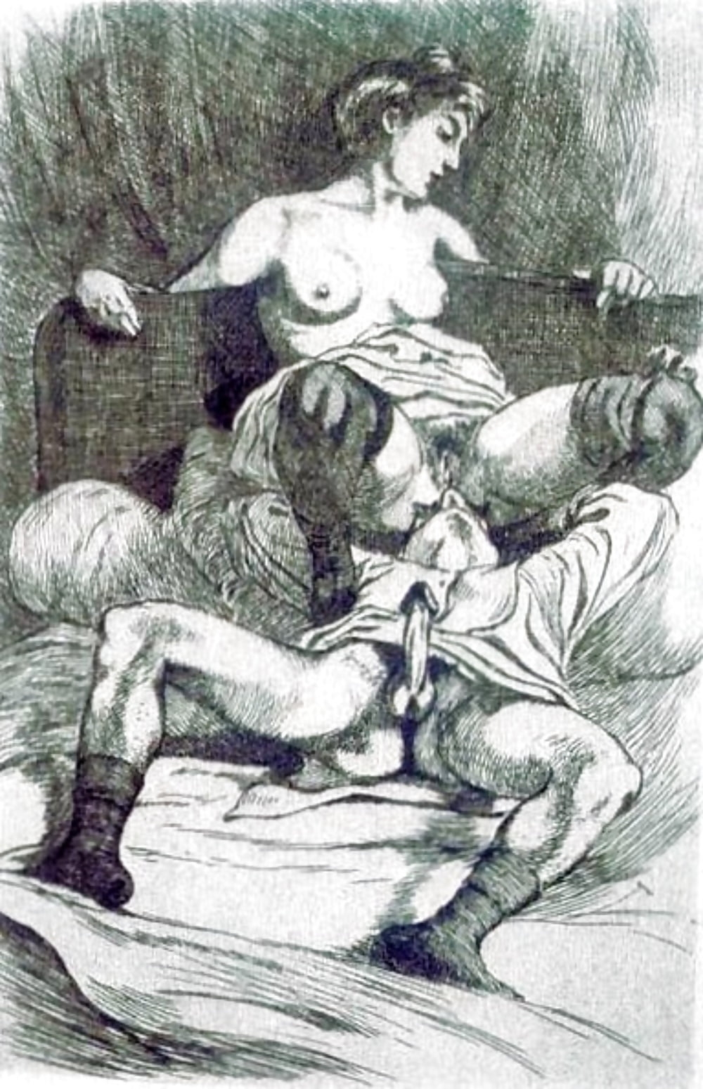 Мартин Ван Маэле Гравюры эротические