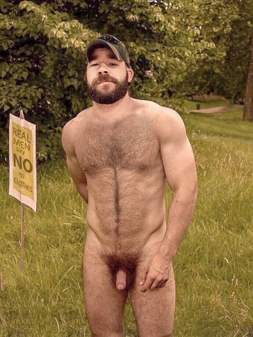 Голые бородатые волосатые мужики