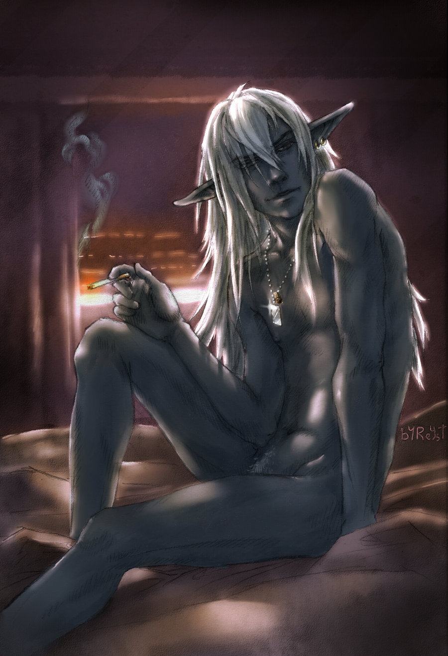 Темный Эльф линейдж хентай арт