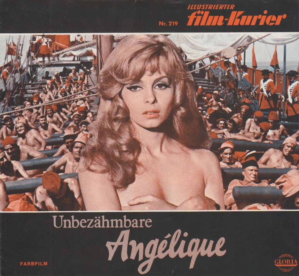 Мишель Мерсье голая в фильме Анжелика