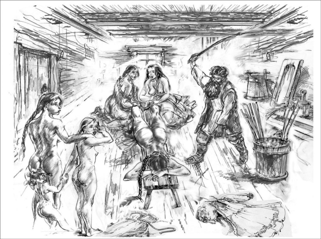 Бдсм порка голых женщин