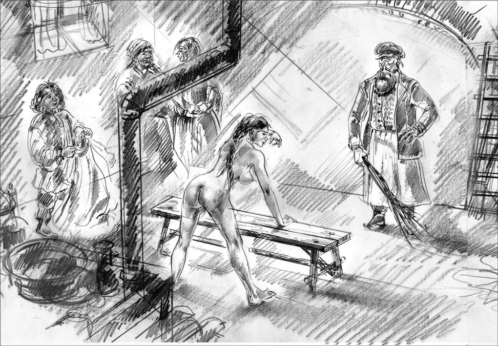 Эротическая порка розгами