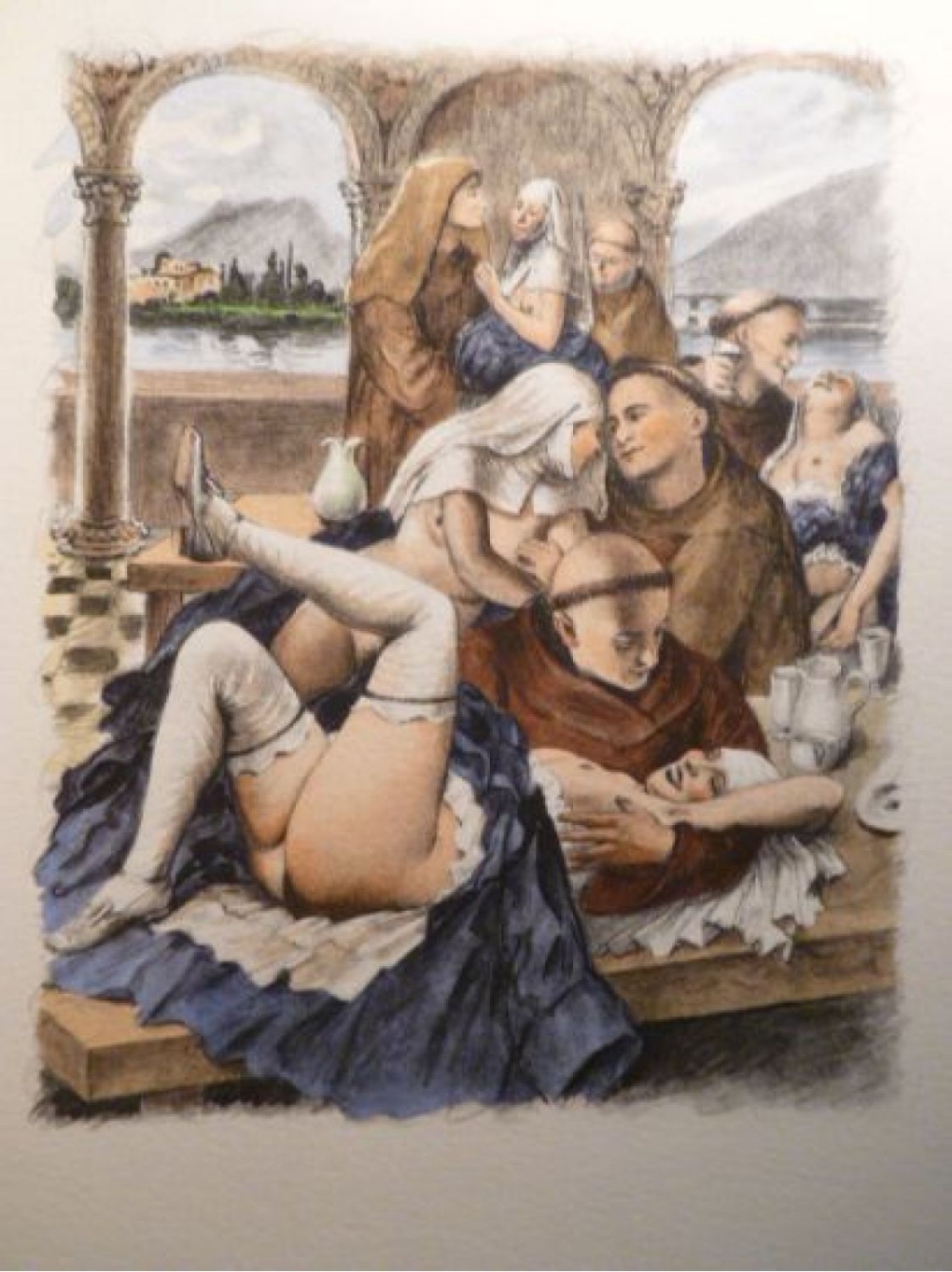 Средневековый разврат