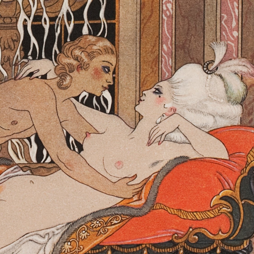 Эротическая живопись средневековья