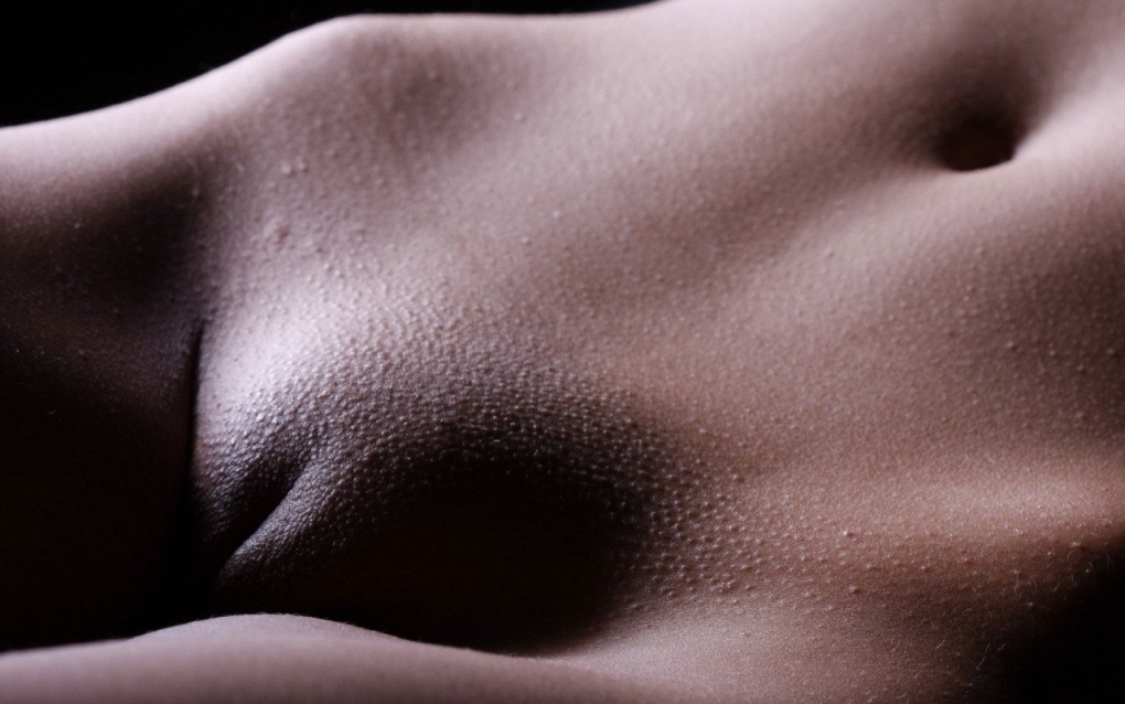 Красивый лобок крупным планом